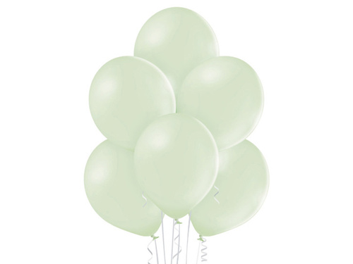 Pastel kiwi latex balloons - medium - 100 pcs.