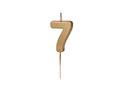 Gold Candle no 7 - 1 pc