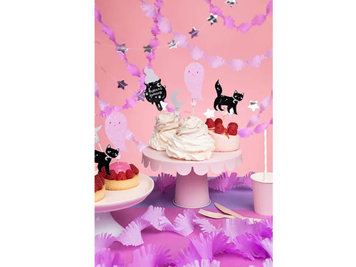 Cake toppers -  6 pcs