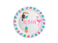 Aloha Party plates - 18 cm - 6 pcs.