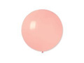 Giant balloon 80 cm in diameter - powder pink pastel.