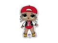 MC Swag LOL Surprise foil stick balloon - 31 x 18 cm - 1 pc.