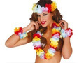 Extra multicolor Hawaiian set - 4 pcs