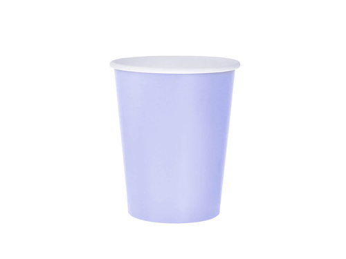 Kubeczki papierowe lawendowe - 270 ml - 14 szt.