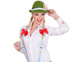 Bavarian fedora hat