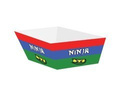 Decorative boxes for chips, crisps Ninja - 4 pcs