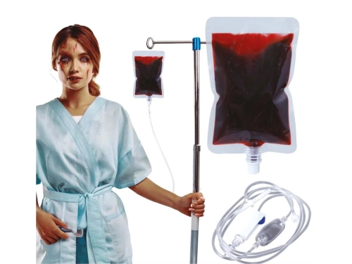 Fake blood bag - 200 ml - 1 pc.