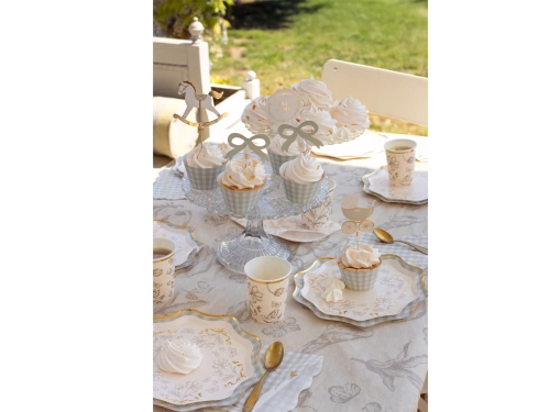 Zestaw dekoracji Baby shower - 6 szt.