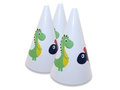 Paper caps Merry Dinosaurs - 6 pcs.