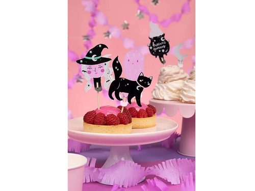Cake toppers -  6 pcs