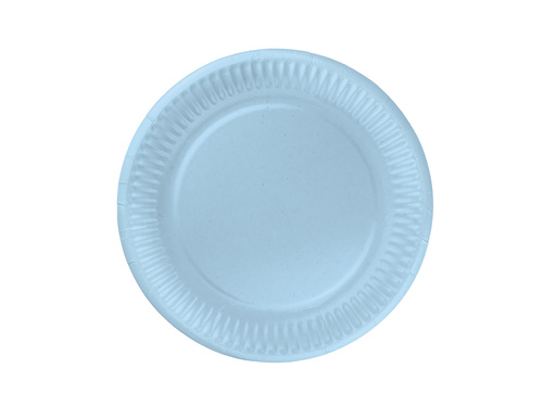 Blue Paper Plates - 18 cm - 6 pcs