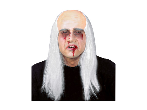 Nakrycie głowy łysina zombie z włosami