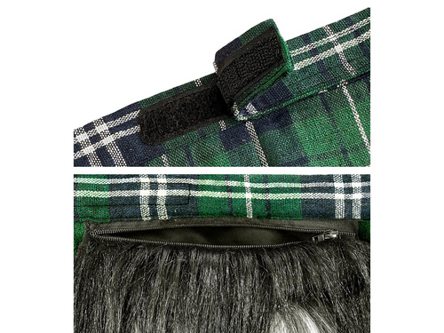 Szkocki kilt zielony - 1 szt.