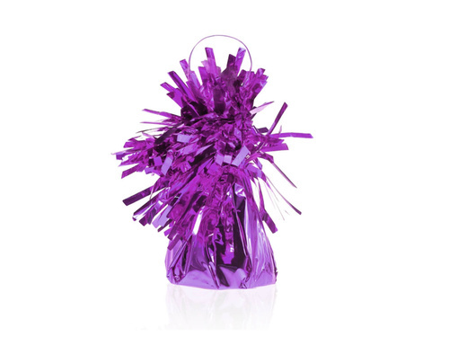 Foil weight for helium-filled balloons - purple - 145 g