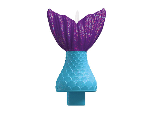 Birthday candle Mermaid Wishes - 13 cm - 1 pc.