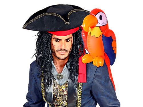Dekoracja dmuchana Papuga -  60 cm - 1 szt.