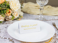 Place Cards, 8,5 x 4,5 cm 10 pcs