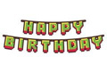 Happy Birthday Game On garland - 160 cm - 1 pcs.