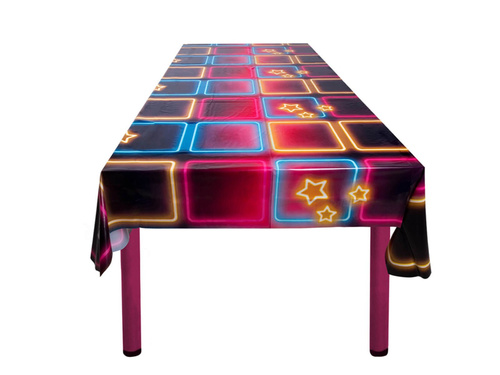 Obrus foliowy Disco - 130 x 180 cm - 1 szt.