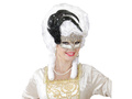Shiny Black Cat Eye Eyemask - 1 pc.