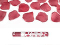 Shooting tube, maroon artificial rose petals, 40cm, 1 pcs.