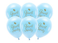 Christening balloons - 33 cm - 6 pcs