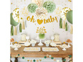 Set of baby shower decorations - 55 pcs.