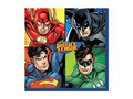 Justice League birthday napkins - 33 cm - 16 pcs.