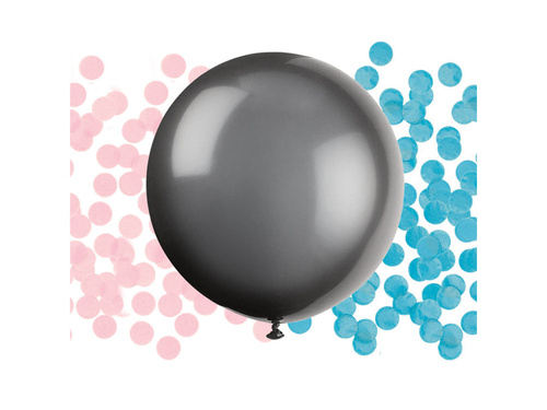 Giant balloon with confetti Baby Shower - 1 pcs.