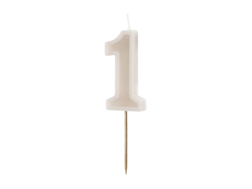 Candle no 1 - 1 pc
