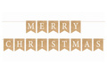 Merry Christmas flag banner - 250 cm - 1 pc.