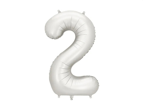 Number 2 Foil Balloon - 86 cm - 1 pc