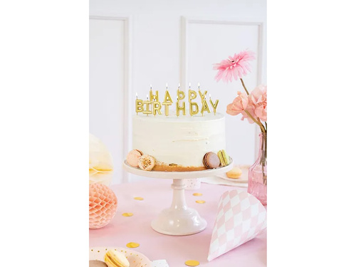 Happy Birthday candles