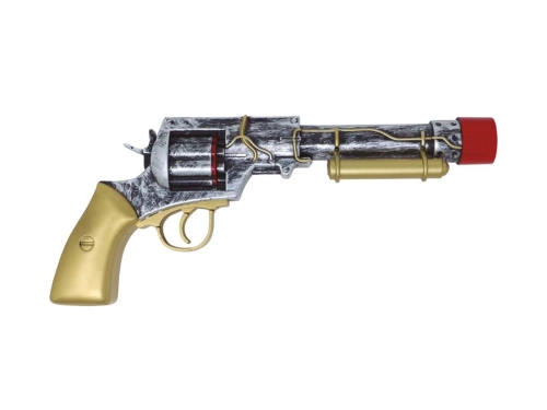 Steampunkowy rewolwer - 1 szt.