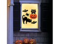 Naklejki żelowe na szybę na Halloween - 1 komplet
