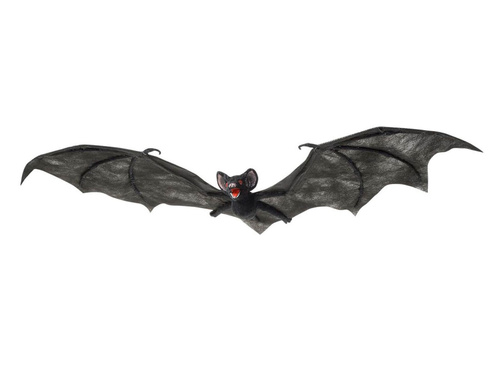Dekoracja na Halloween Nietoperz - 74 cm - 1 szt.