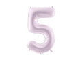 Number 5 Purple Foil Balloon - 72 cm - 1 pc