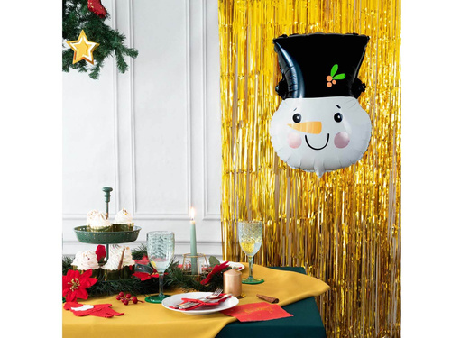 Snowman Junior Shape Foil Balloons - 61 x 45 cm - 1 pc