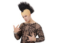 Black crest punk headpiece - 1 pc