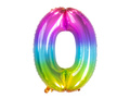 Number 0 Balloons SuperShape Foil Balloon - 86 cm - 1 pc
