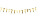 Flagstaff garland of gold - 215 cm - 1 pcs.