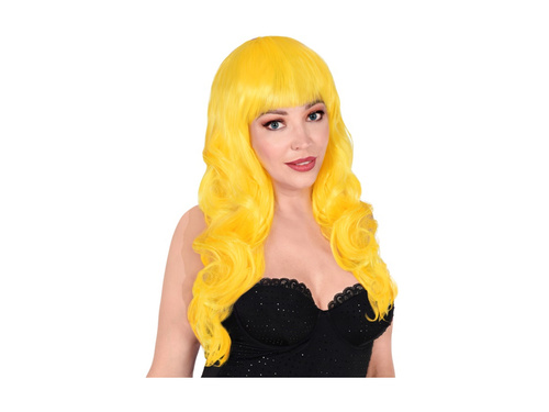 Żółta peruka Bella