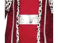 Red King costume for a man