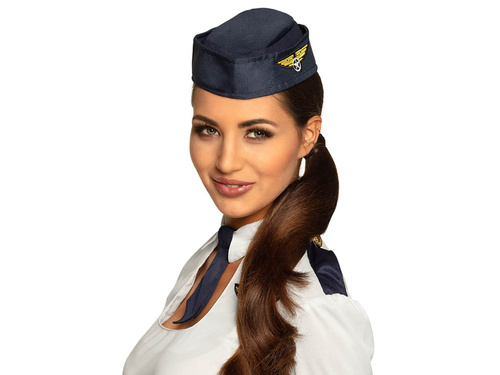 Stewardess hat - 1 pc