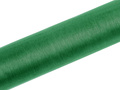 Organza plain emerald green - 16 cm x 9 meters