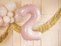 Number 2 Pink Foil Balloon - 72 cm - 1 pc