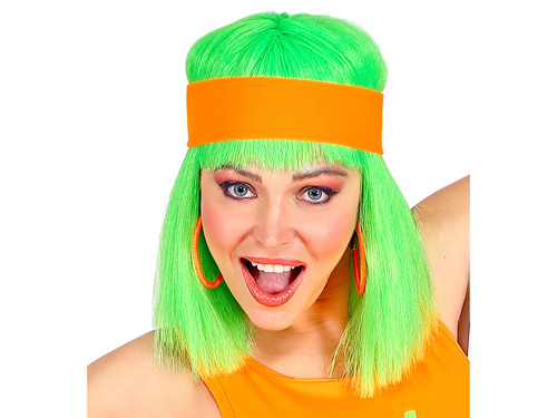 Neon orange headband