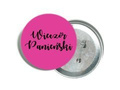 Pink pin with black lettering for Ladies' Night out
