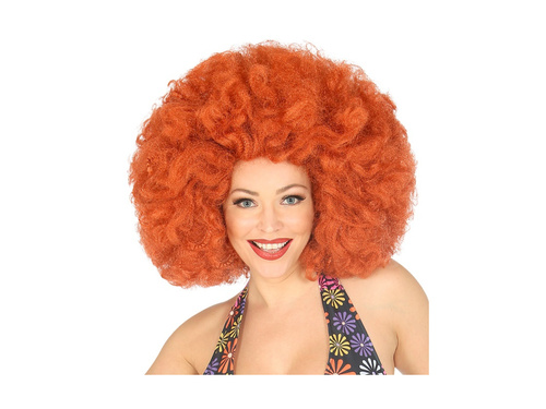 Ruda duża peruka afro