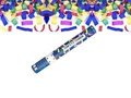 Shooting tube - confetti and metallic streamers - 40 cm - 1 pc.